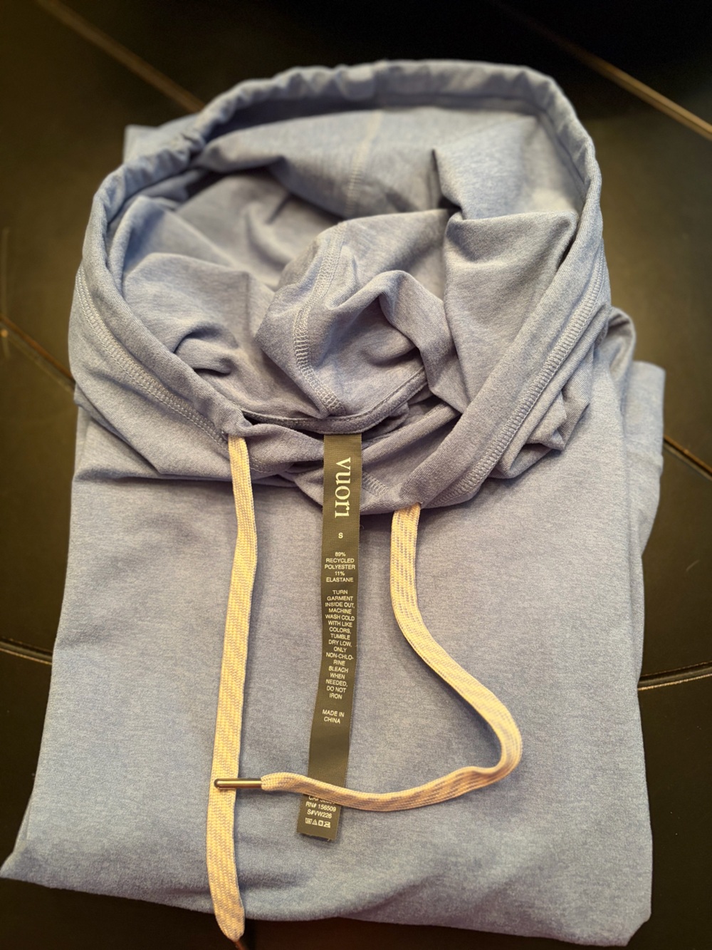 Vuori Blue Halo Essential Hoodie
